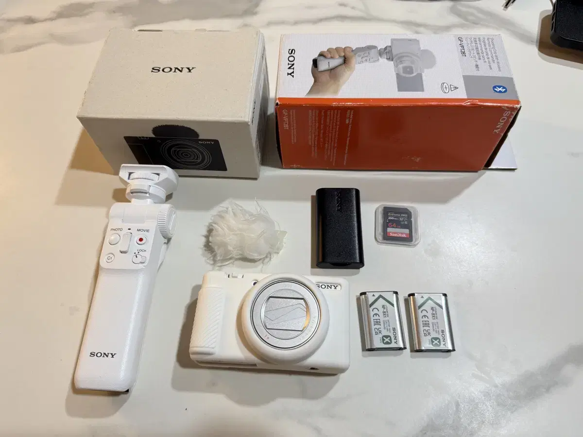 sony ZV-1M2 슈팅그립 추가배터리+충전기